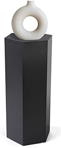 תצוגות 2GO משושה Riser Riser, למינציה, גובה 30 אינץ ' - שחור