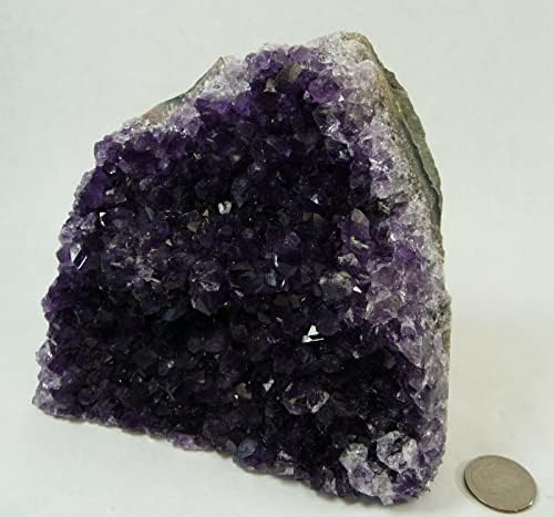 Crystal1640, אמטיסט קריסטל סטנד טבעי אורוגוואי 1 קילוגרם 13.1oz. צ'אקרה רייקי כיתה