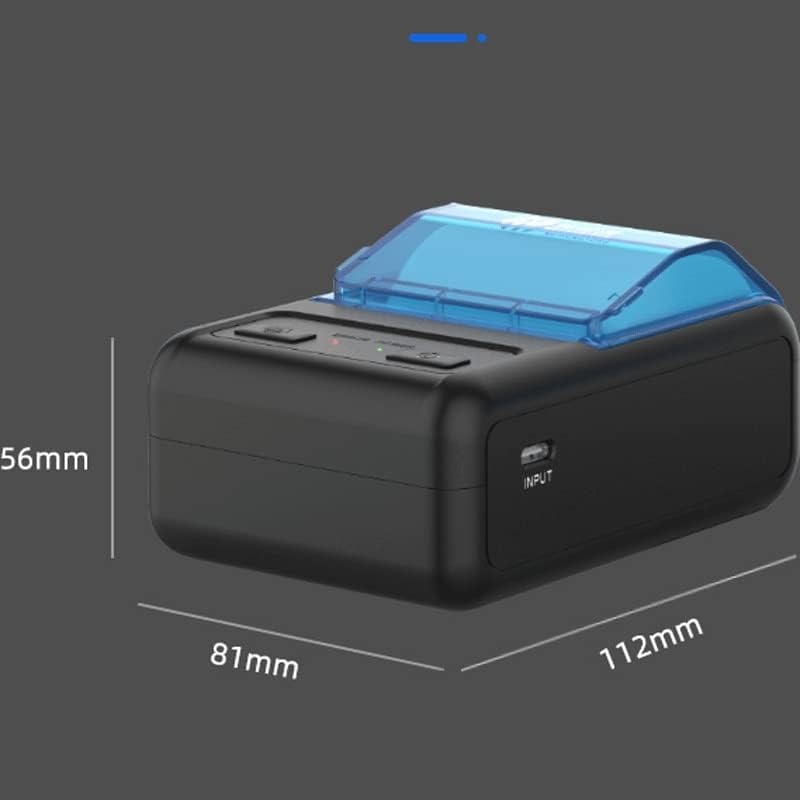 ygqzm mini הדפסת תרמית מדפסת קבלת USB קבלת כרטיס תואם להדפסת תוויות אנדרואיד נייר.